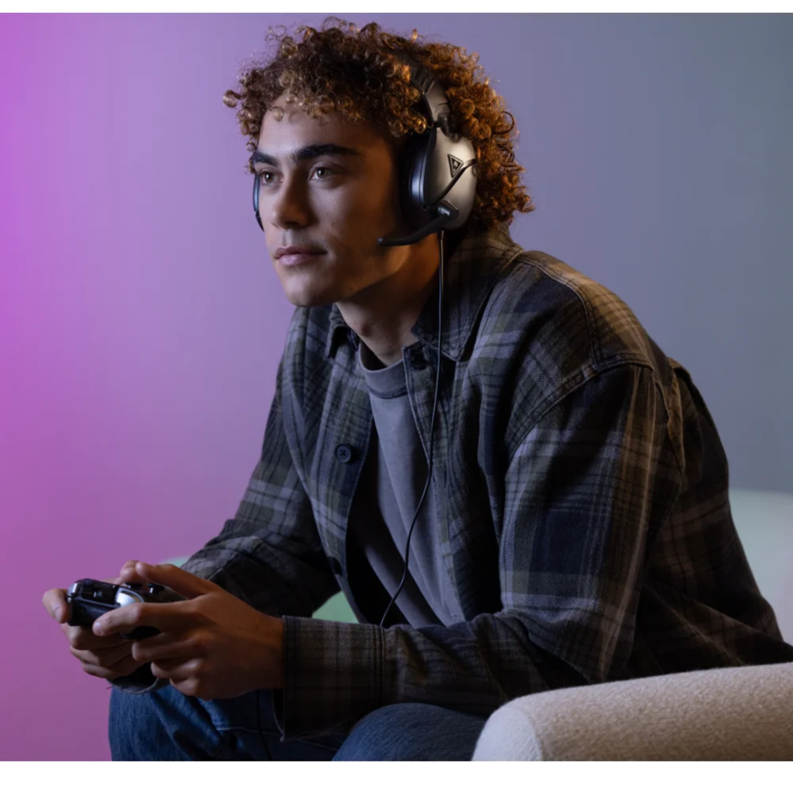 אוזניות גיימינג TURTLE BEACH RECON 70 Multi-Platform 2024 – שחור