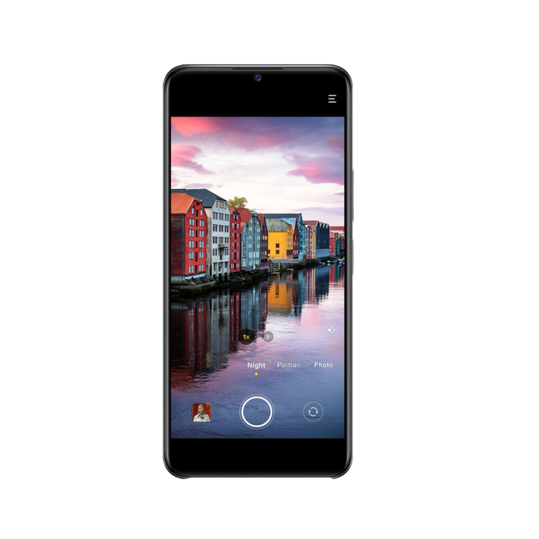 סמארטפון Y76 5G vivo בצבע שחור לילה