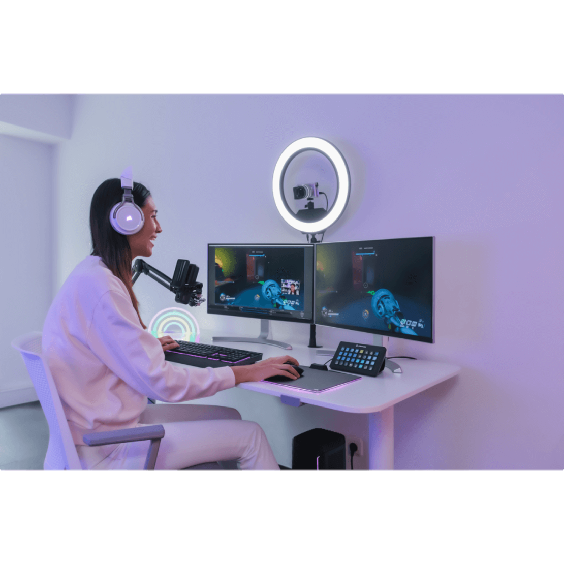 טבעת אור מקצועית ELGATO RING LIGHT