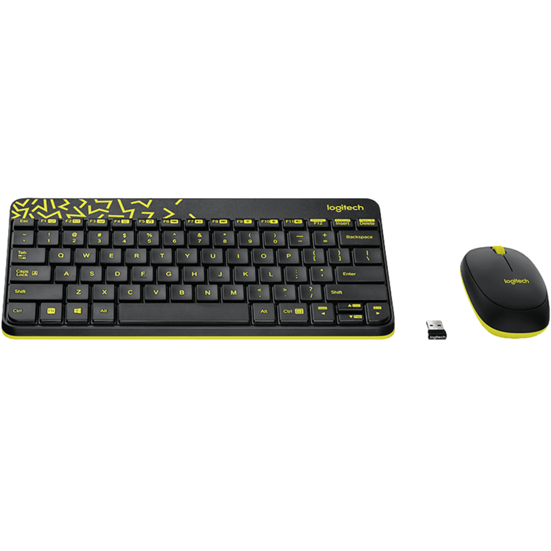 סט מקלדת ועכבר אלחוטיים Logitech MK240 Nano