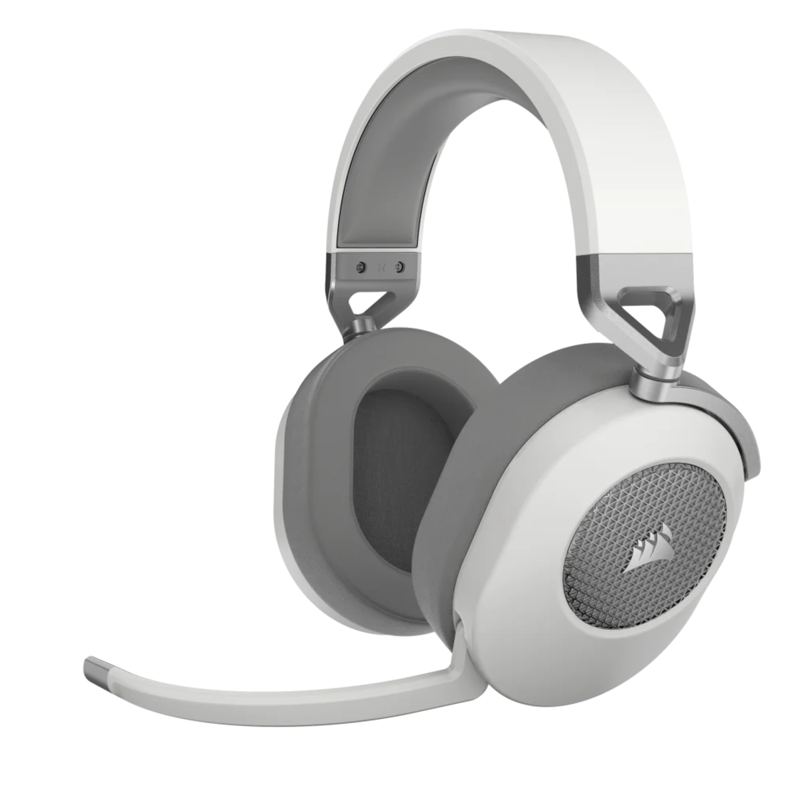 אוזניות גיימינג אלחוטיות CORSAIR HS65 SURROUND 7.1 – לבן