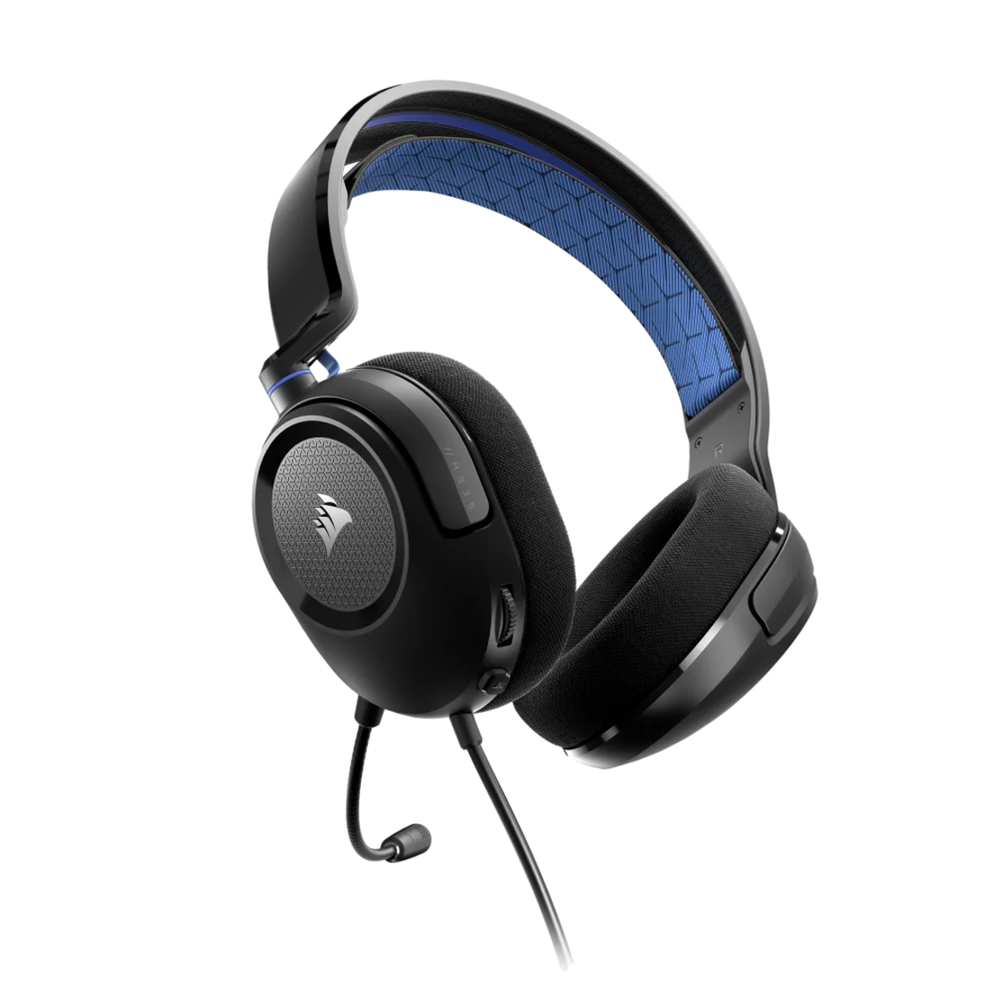 אוזניות גיימינג כחול CORSAIR HS35 v2 Multiplatform