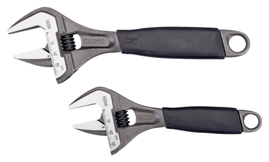 זוג מפתחות שבדי פתיחה רחבה 6'' ו-8'' Bahco