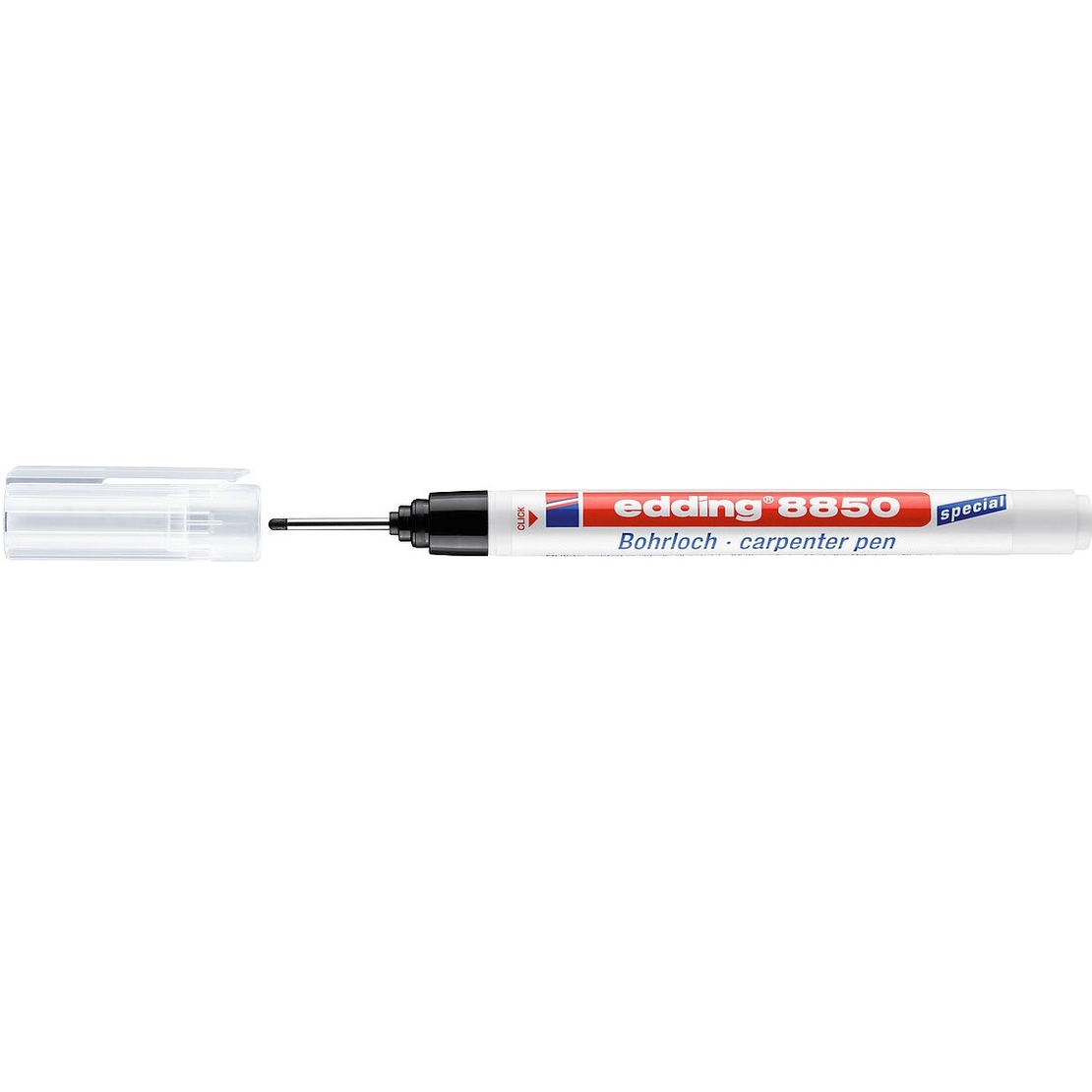 edding 8850 - Marker with Long Mouthpiece, Black