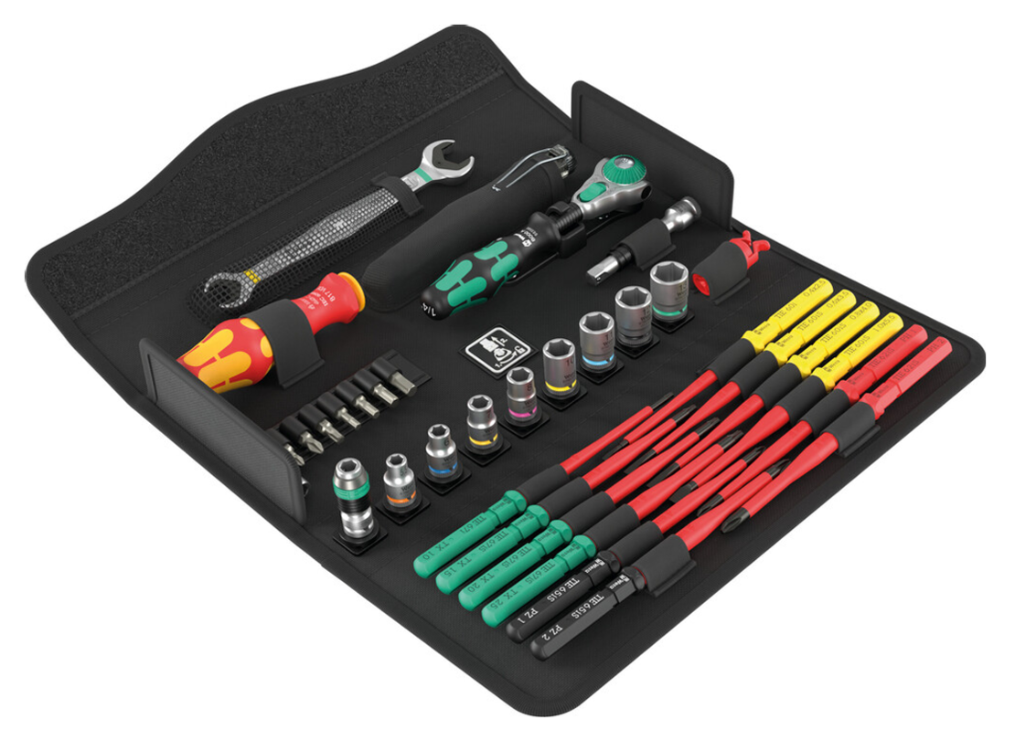 Wera Kraftform Kompakt W 1 Maintenance Kit 35 pieces