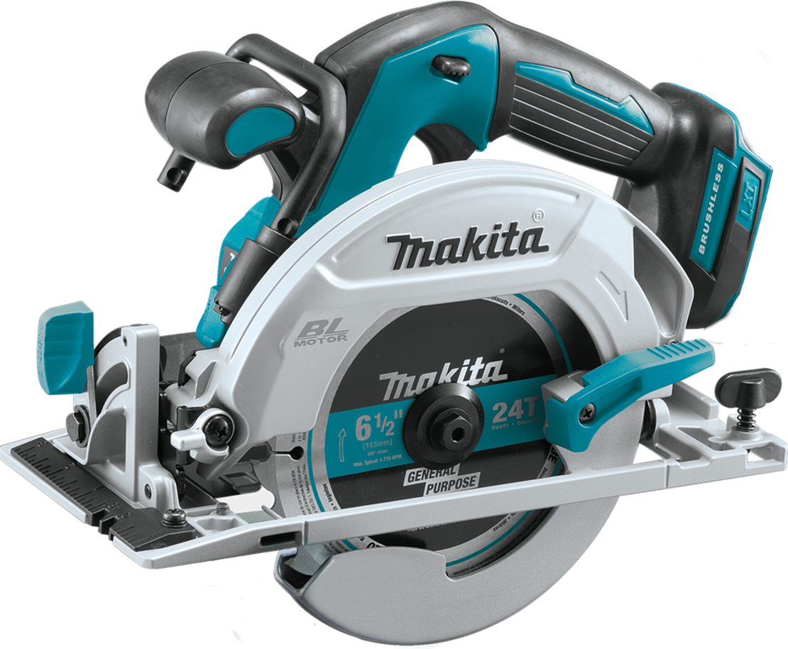 גוף מסור עגול נטען ללא פחמים 6.5'' MAKITA 18V BL