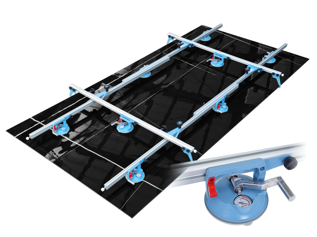מסגרת להנפת אריחים 3.4*1.6 מ' דגם חדש SIGMA