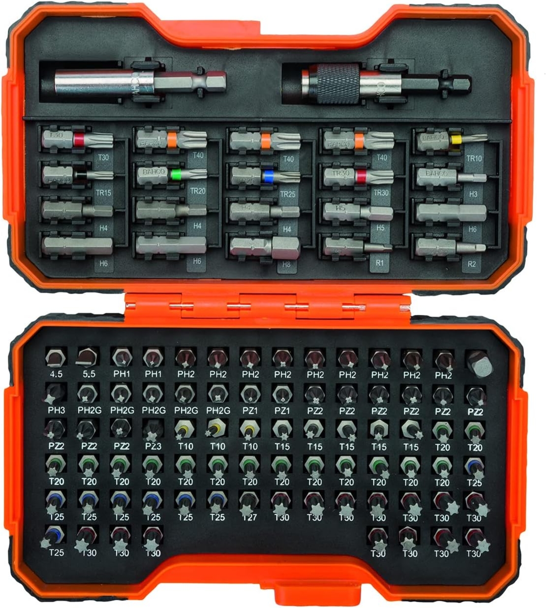 Bahco 100pcs Bit Set