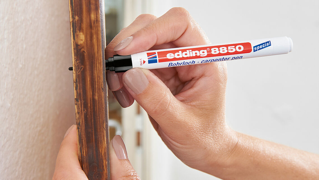 edding 8850 - Marker with Long Mouthpiece, Black