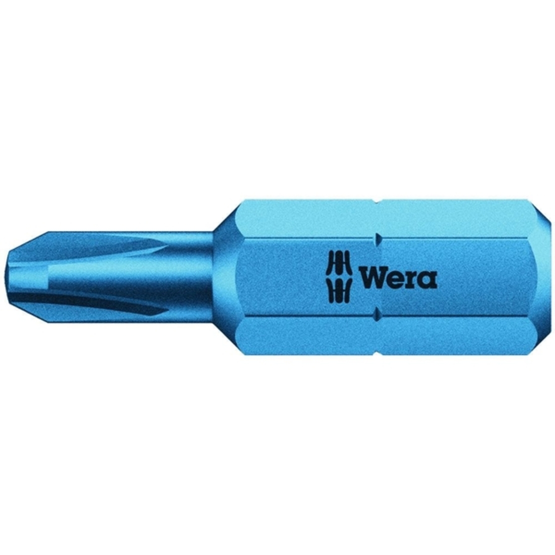 ביט פיליפס כחול לבורג גבס/פח WERA PH2 RZ