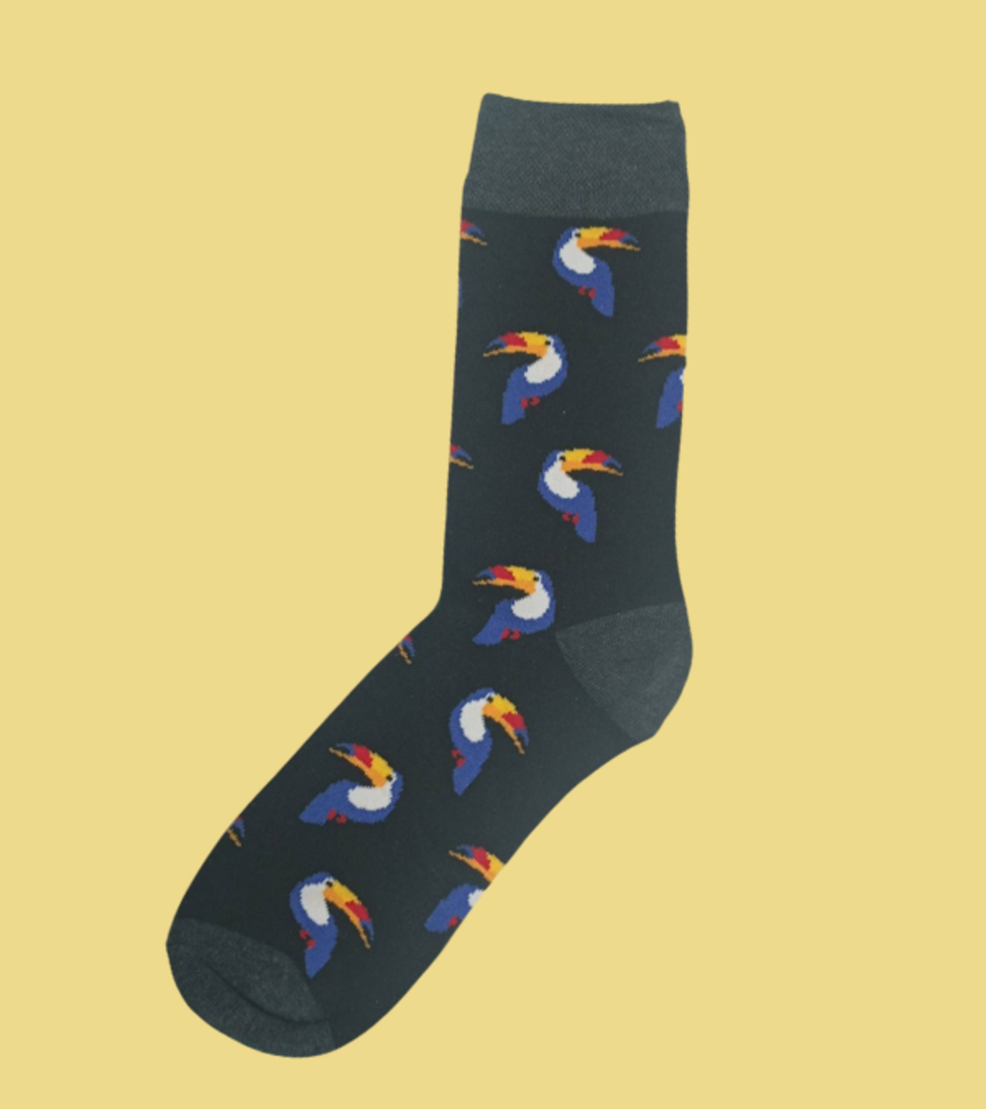 גרביים מעוצבים ציפור טוקן