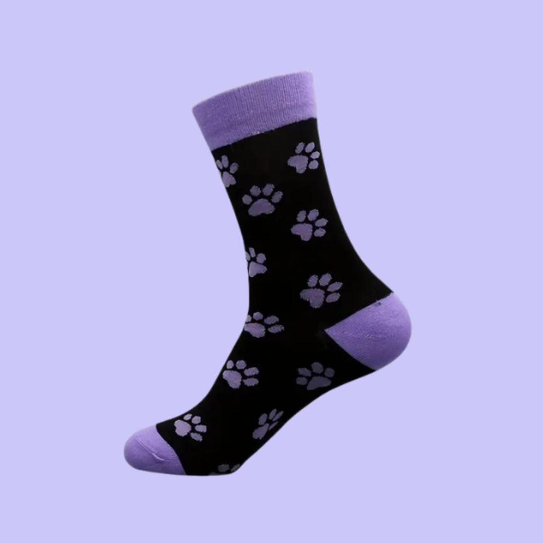 גרביים מעוצבים עקבות חיה - נשים