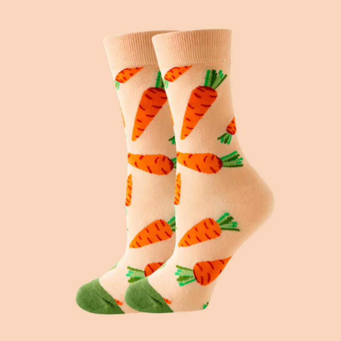 גרביים מעוצבים גזר - נשים