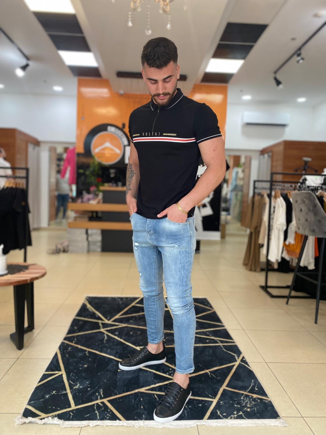 חולצת פולו Voltaj