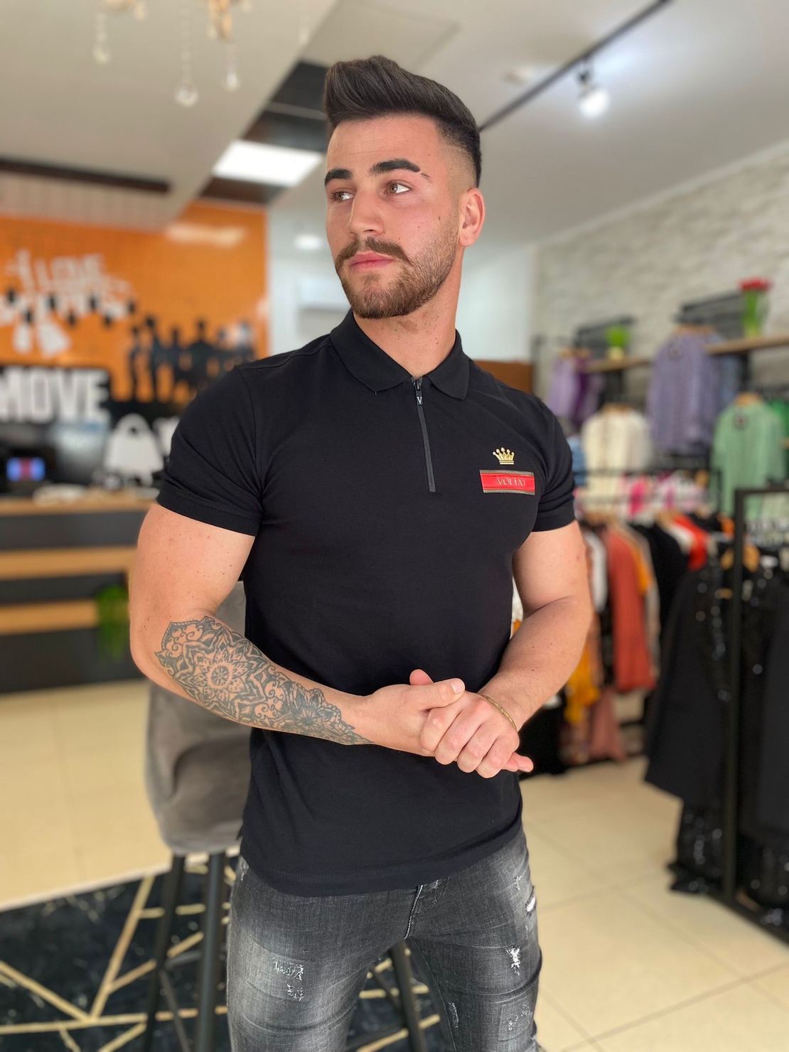 חולצת פולו Voltaj