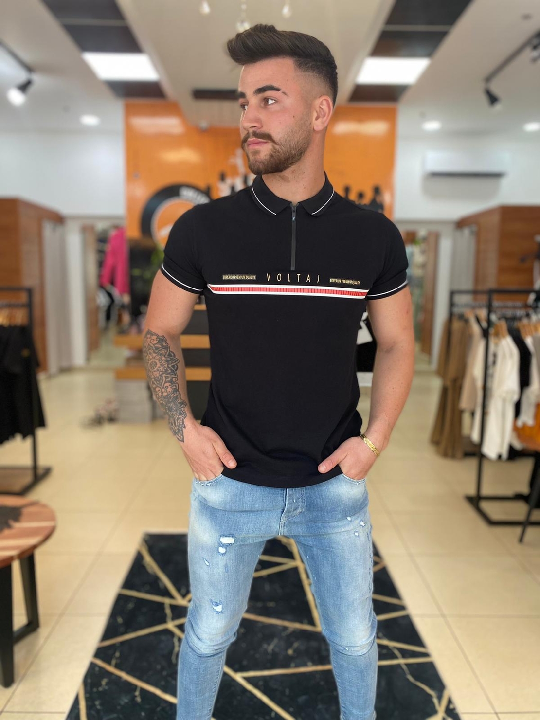 חולצת פולו Voltaj