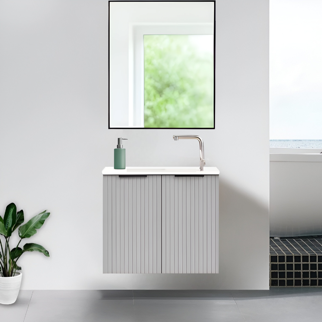 ארון אמבטיה תלוי קופרה 34*55