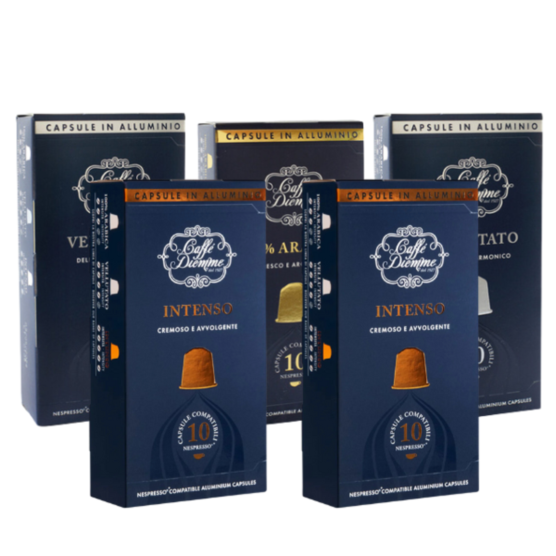 מבצע מיקס בנדל 50 קפסולות קפה Diemme סוג הקלייה - לפי בחירה