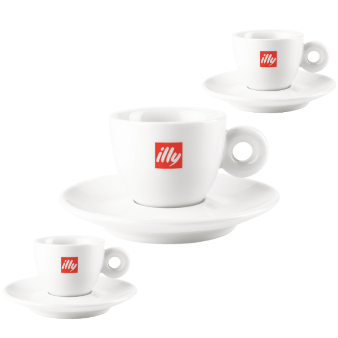 מבצע 3 ספלים illy אספרסו