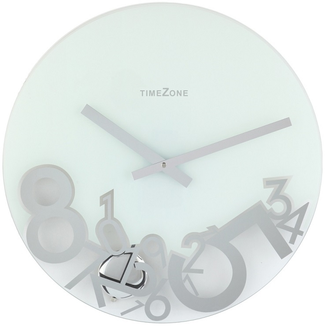 שעון קיר TIMEZONE - ספרות נופלות