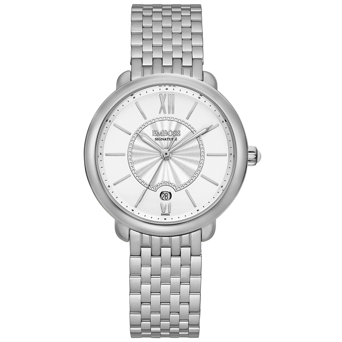 שעון יד אלגנטי לאישה עם תאריכון