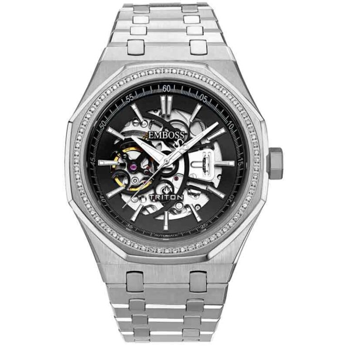 שעון אמבוס טריטון EMBOSS Triton Automat דגם EYTRMUSSBMS072