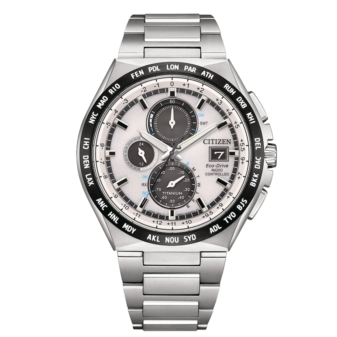 שעון טיטניום זכוכית ספיר סולארי דגם CIAT823884A