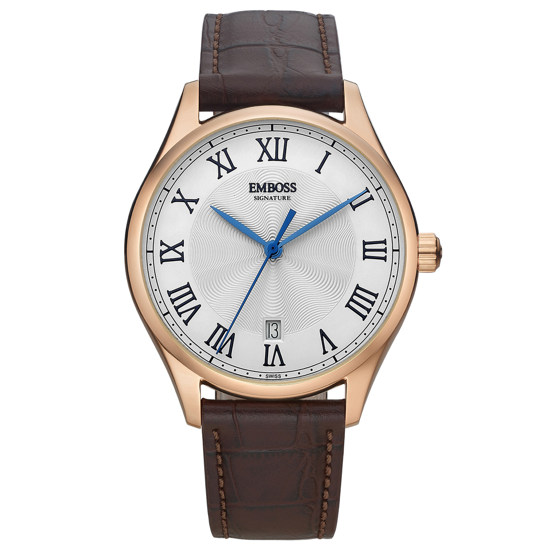 שעון יד אלגנטי לגבר אוטומטי עם תאריכון