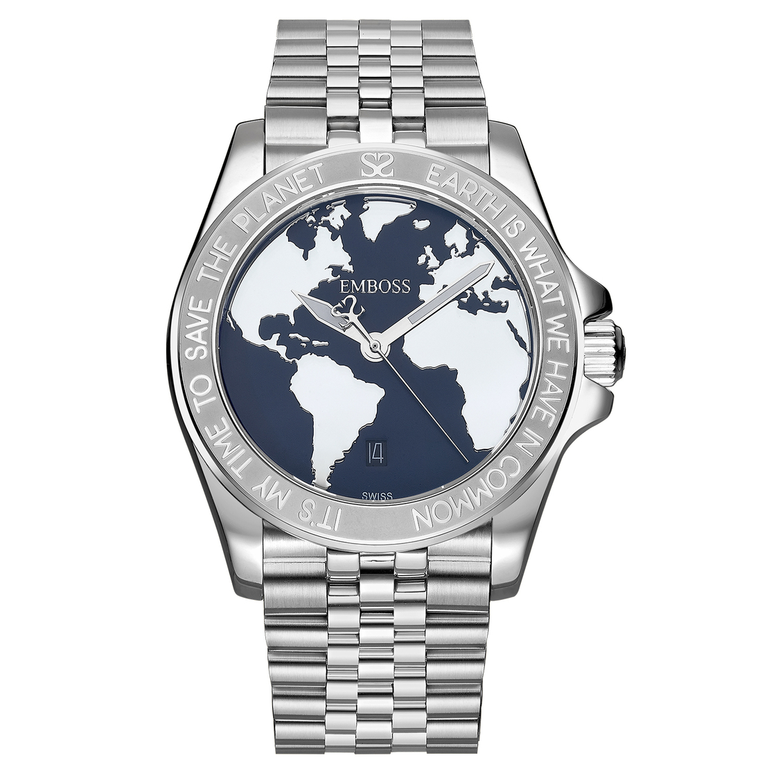 שעון אמבוס סייבEMBOSS Save The Planet