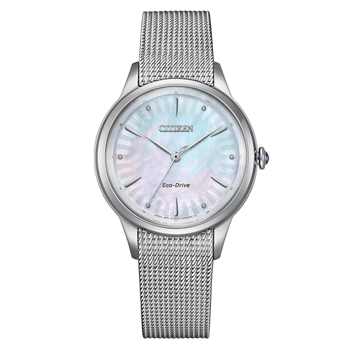 שעון אלגנטי זהב אדום סולארי לאישה דגם CIEM115086D