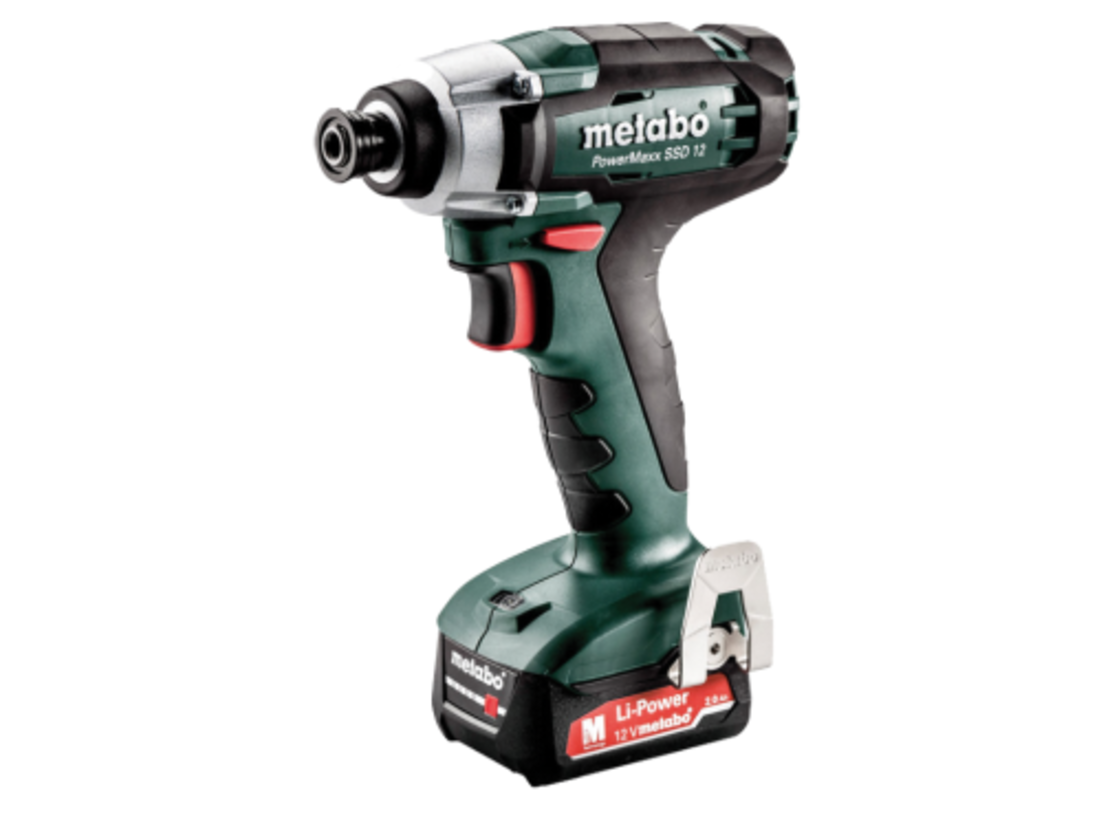 מברגת אימפקט נטענת 12V דגם POWERMAXX SSD 12 Metabo