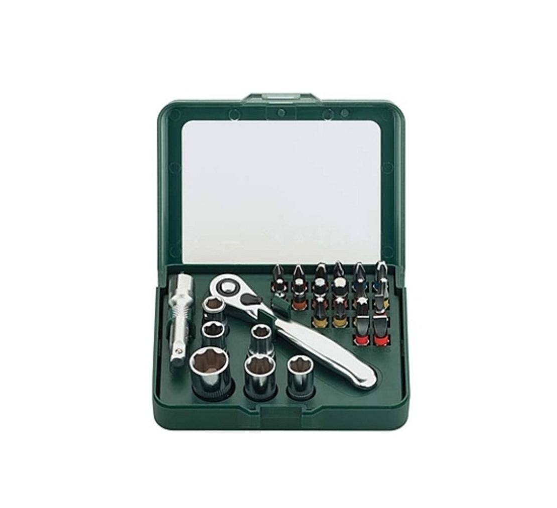 סט בוקסה מיני + ביטים 26 יח' Metabo