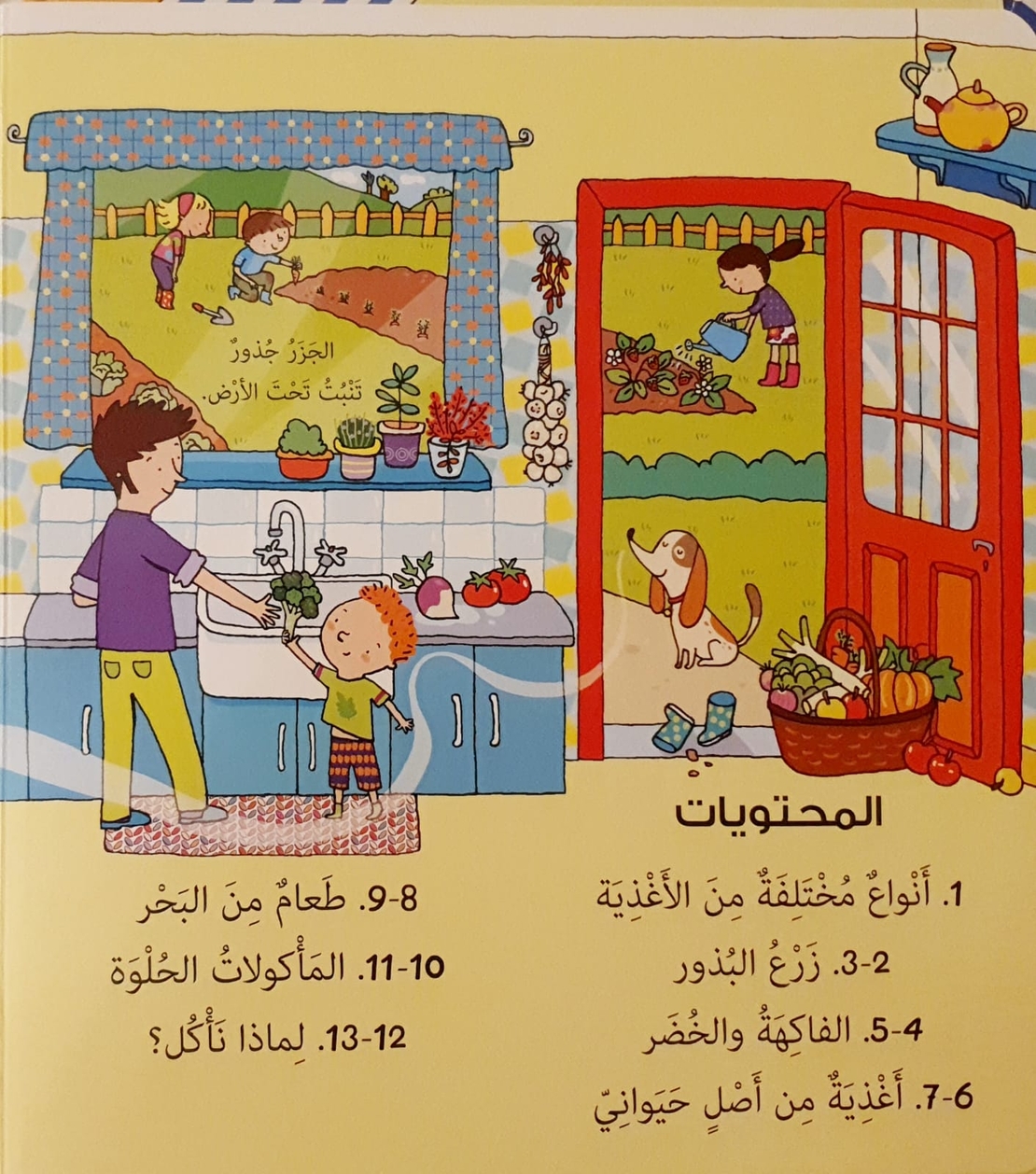 انظر داخل الطعام