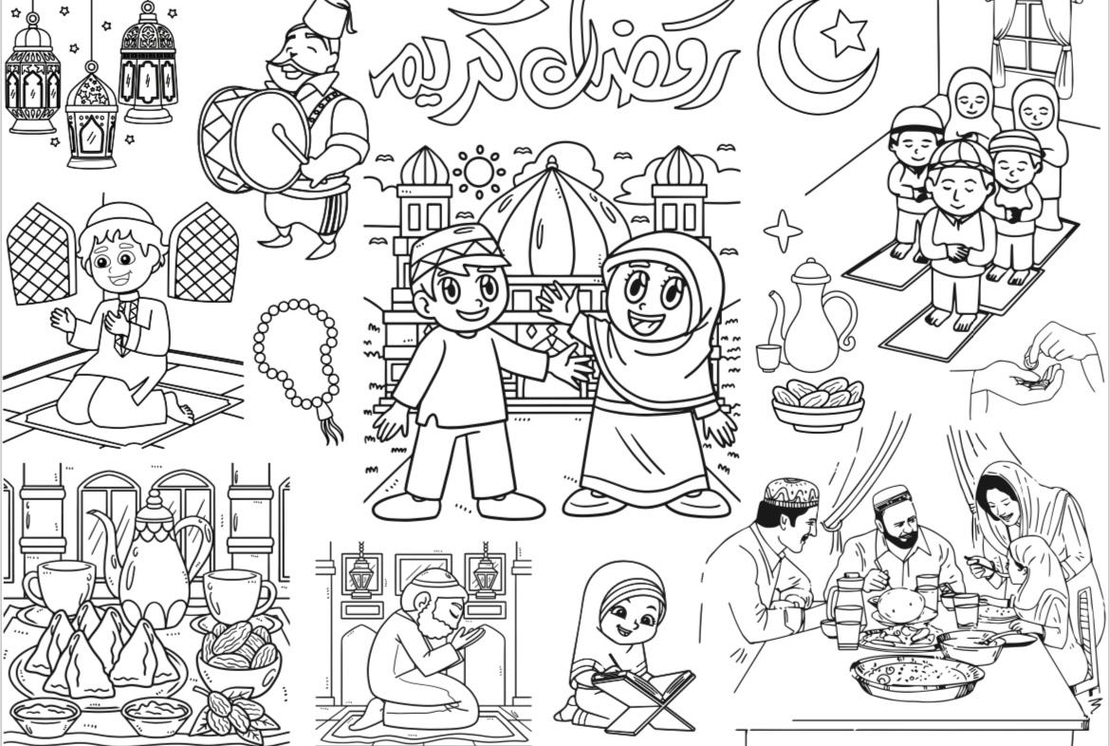 2 بوستر ( شهر مضان والعيد)