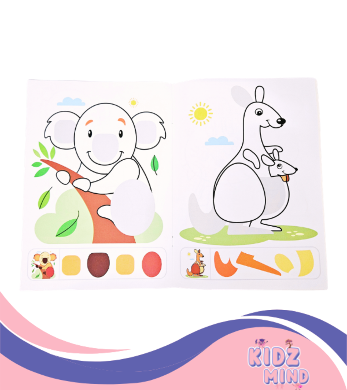 أقص ألصق ألون - الحيوانات