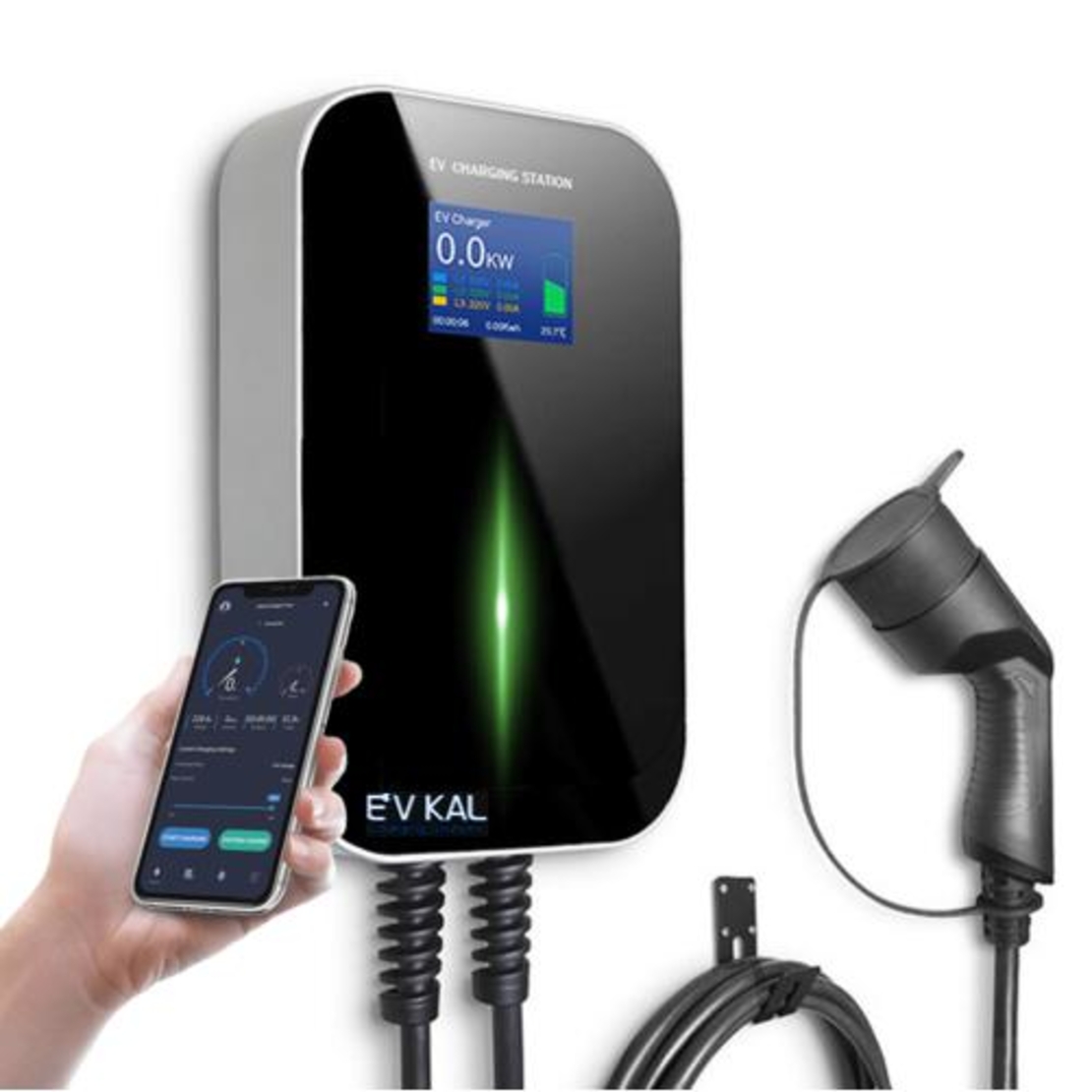 עמדת טעינה ביתית לרכב חשמלי EVR 22KW
