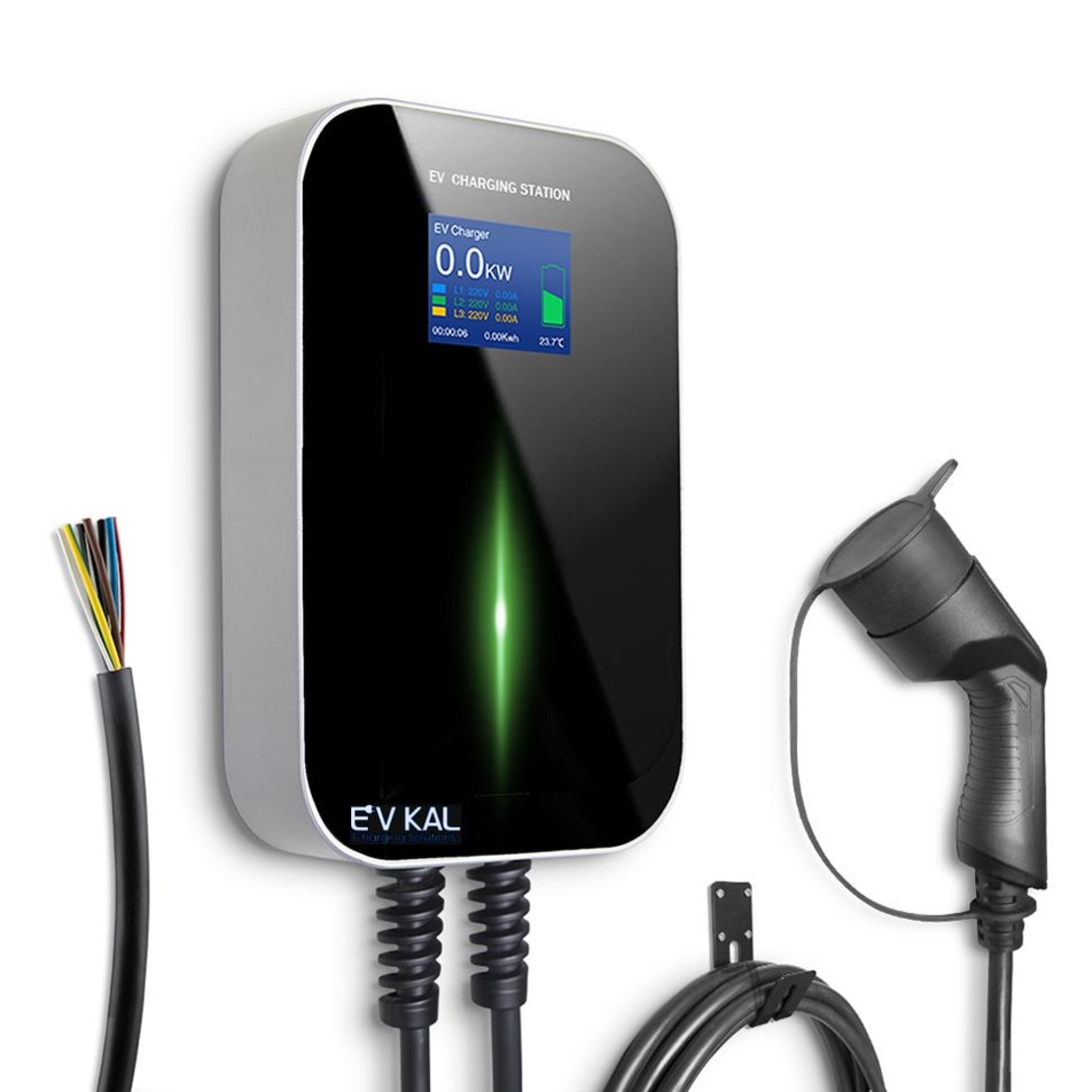 עמדת טעינה ביתית לרכב חשמלי EVR 22KW