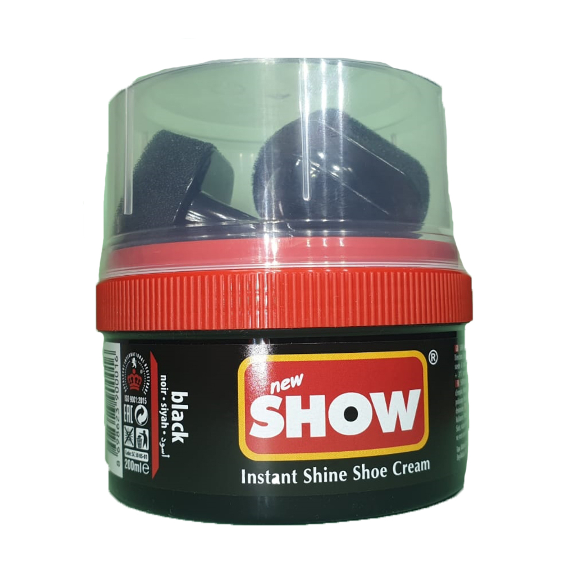 משחת נעליים 200ML שחורה