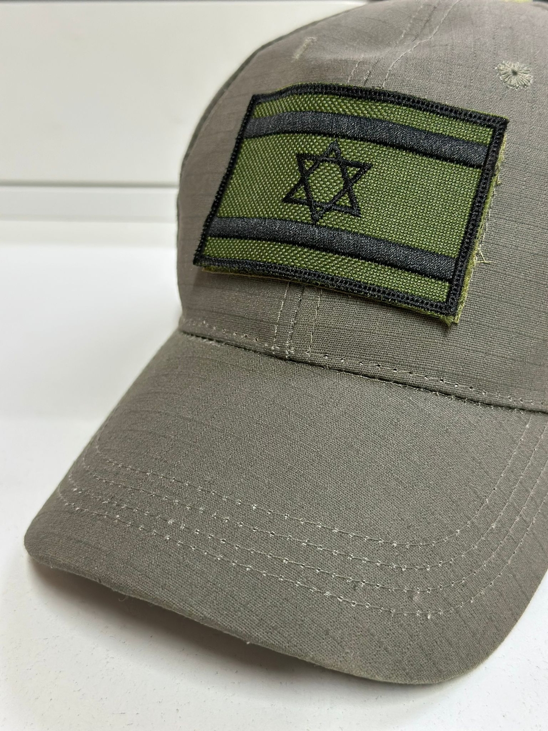 פאצ' דגל ישראל - ירוק שחור