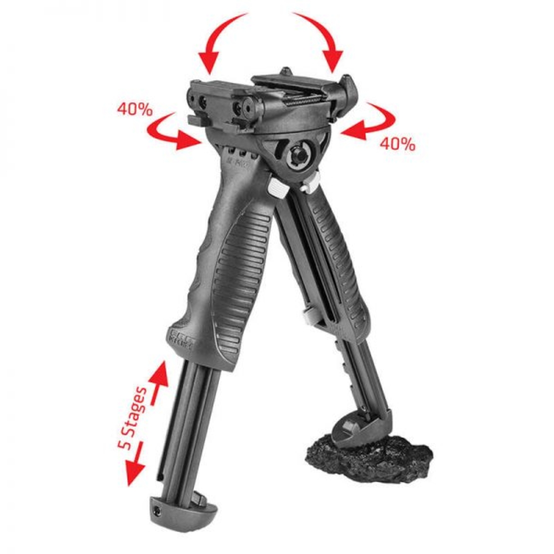 ידית הסתערות דורגלים FAB T-POD G2