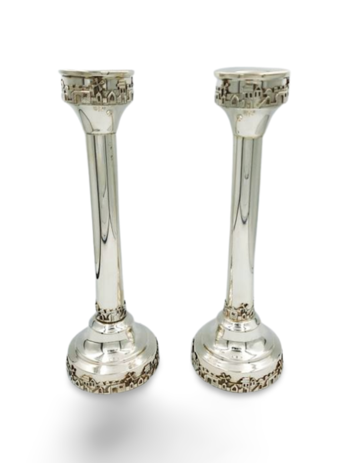 Pure silver candlesticks hotsell