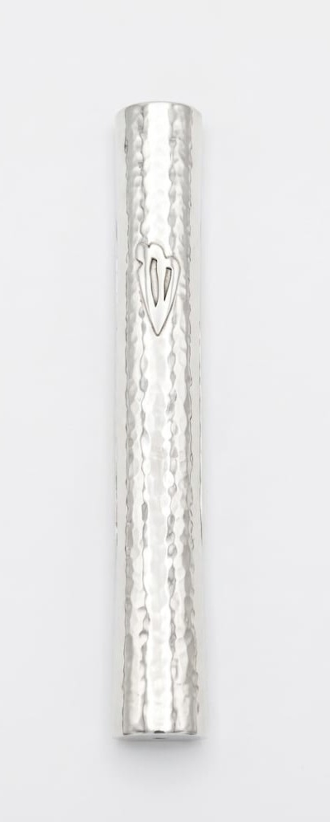 XL hammer mezuzah pure silver