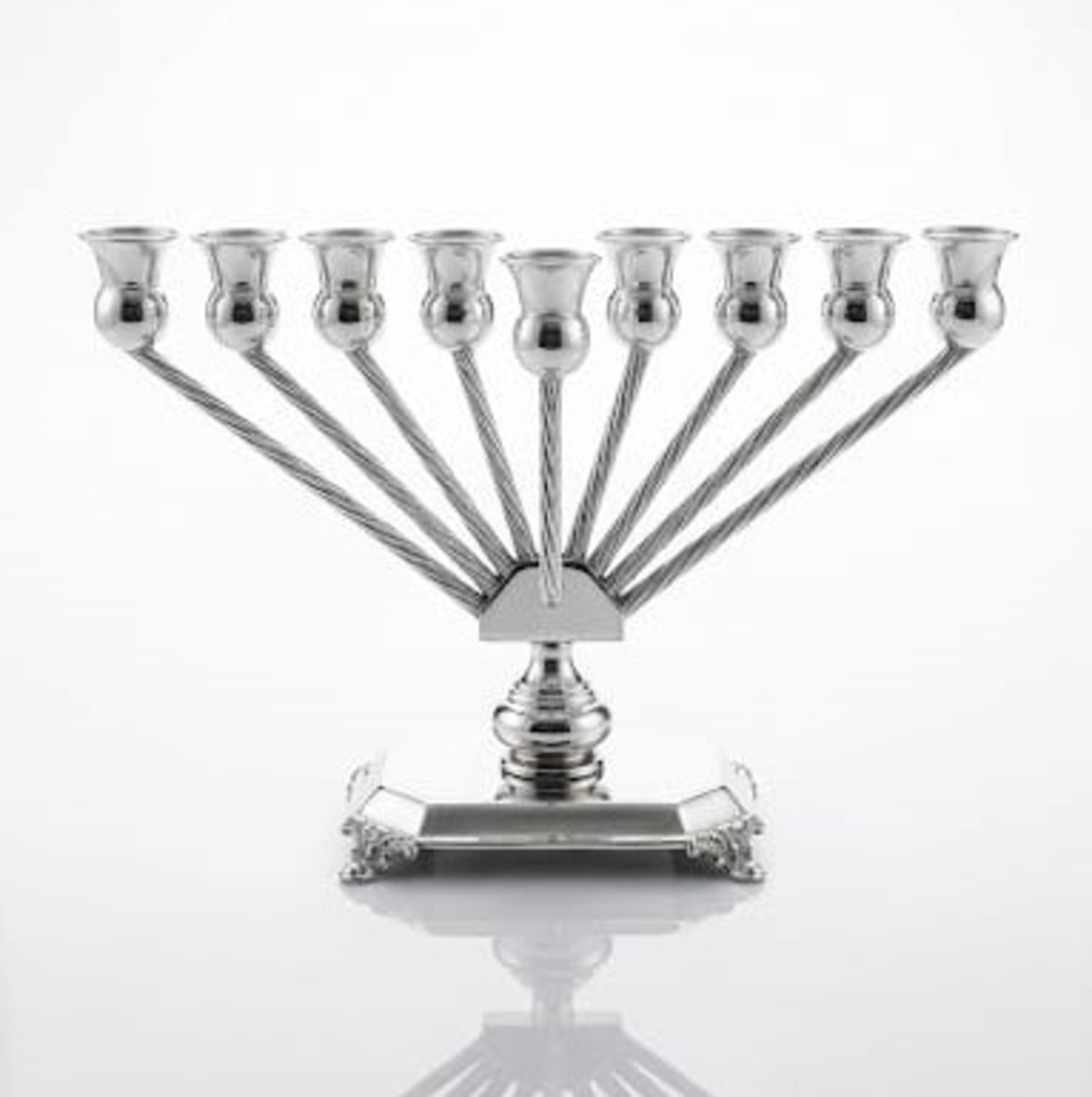 Sterling Silver Menorah sunrise