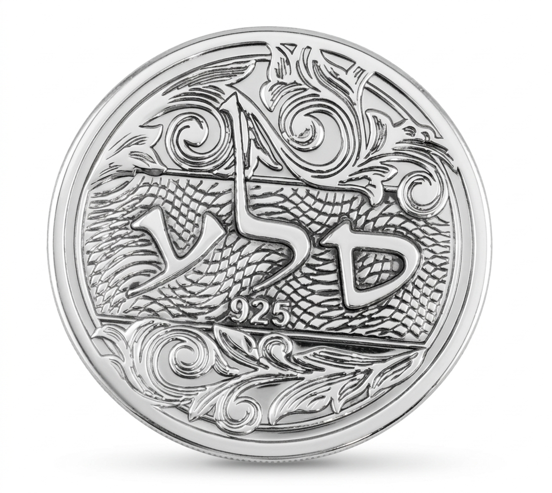 סט מטבעות לפדיון הבן מכסף טהור באריזה יוקרתית