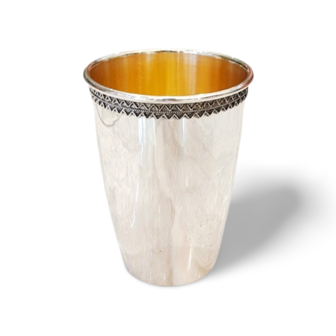 Kiddush cup Zigzag barrel