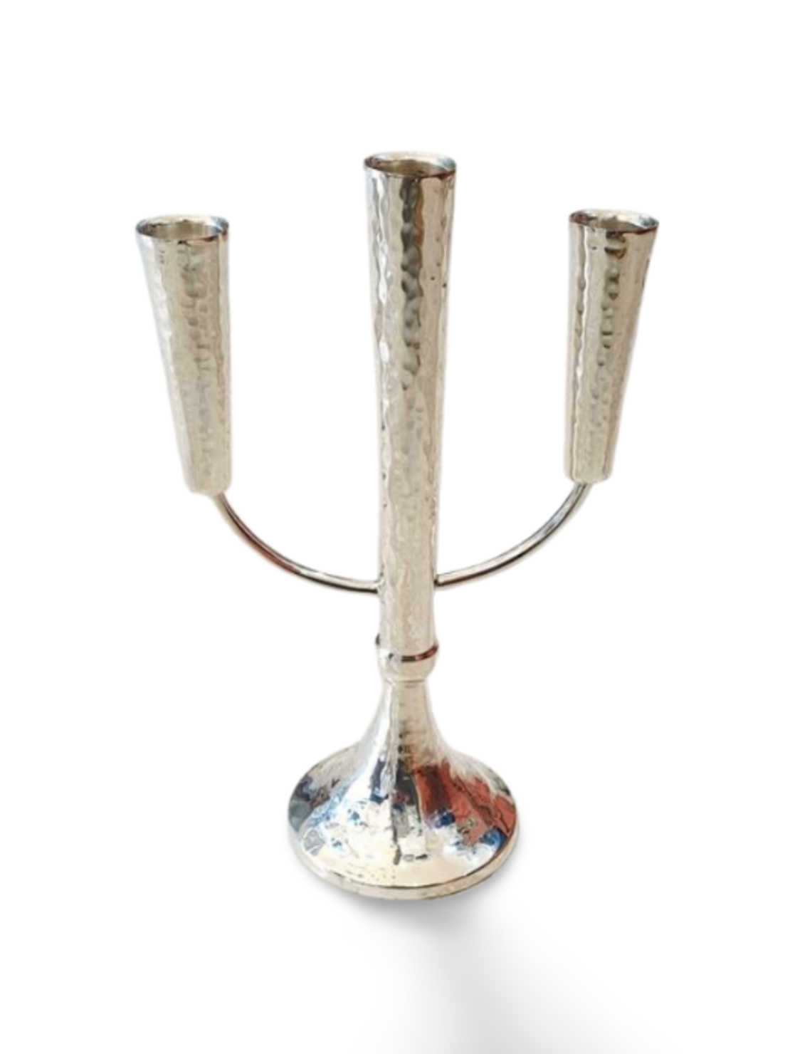 קנדלברה פטיש שלוש קנים כסף טהור