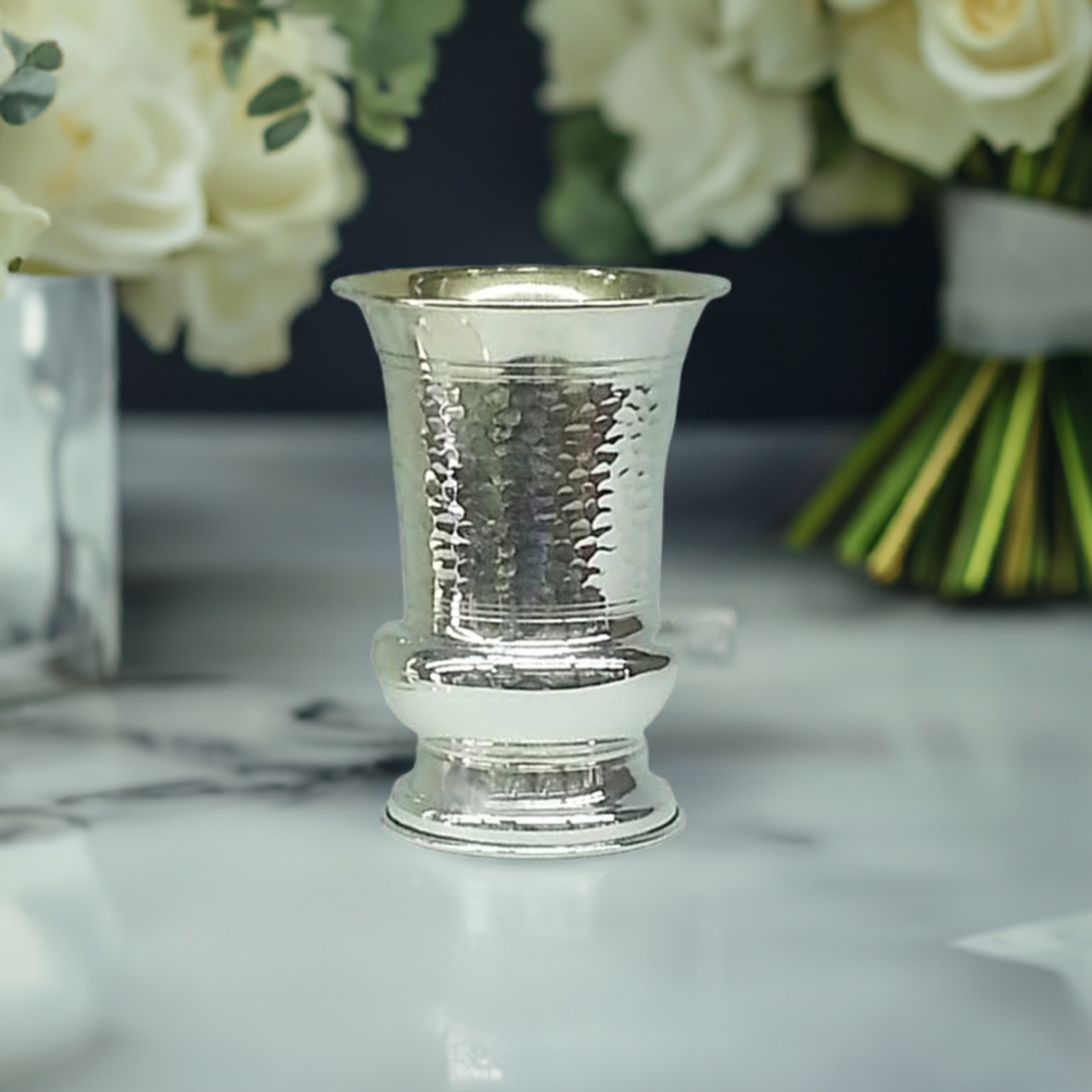 pure silver Kiddush cup 