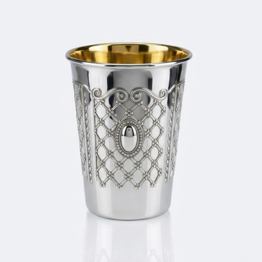 Pure silver Kiddush cup Ein