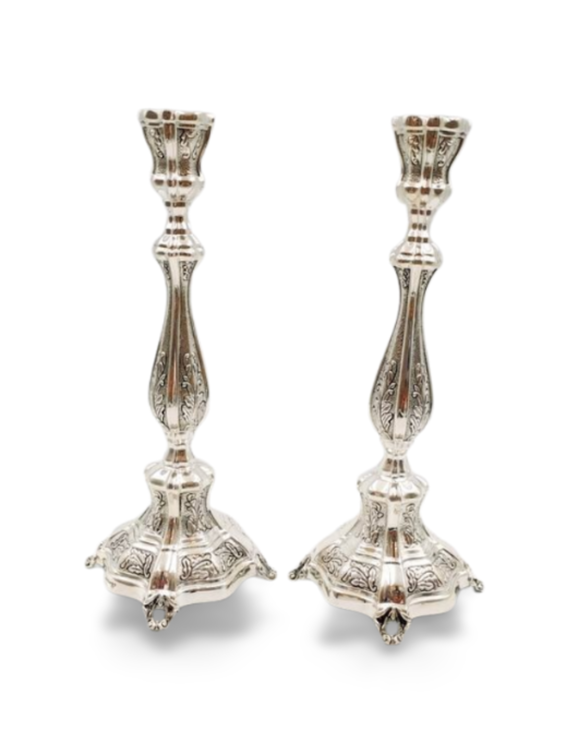 decorated Amadeo S candlesticks