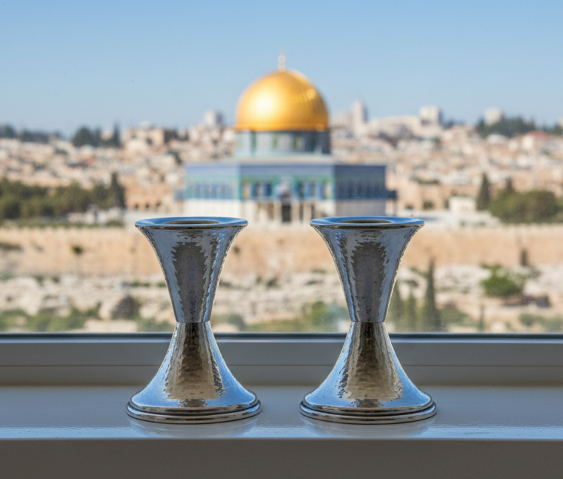 sterling silver Mini Gila candlesticks